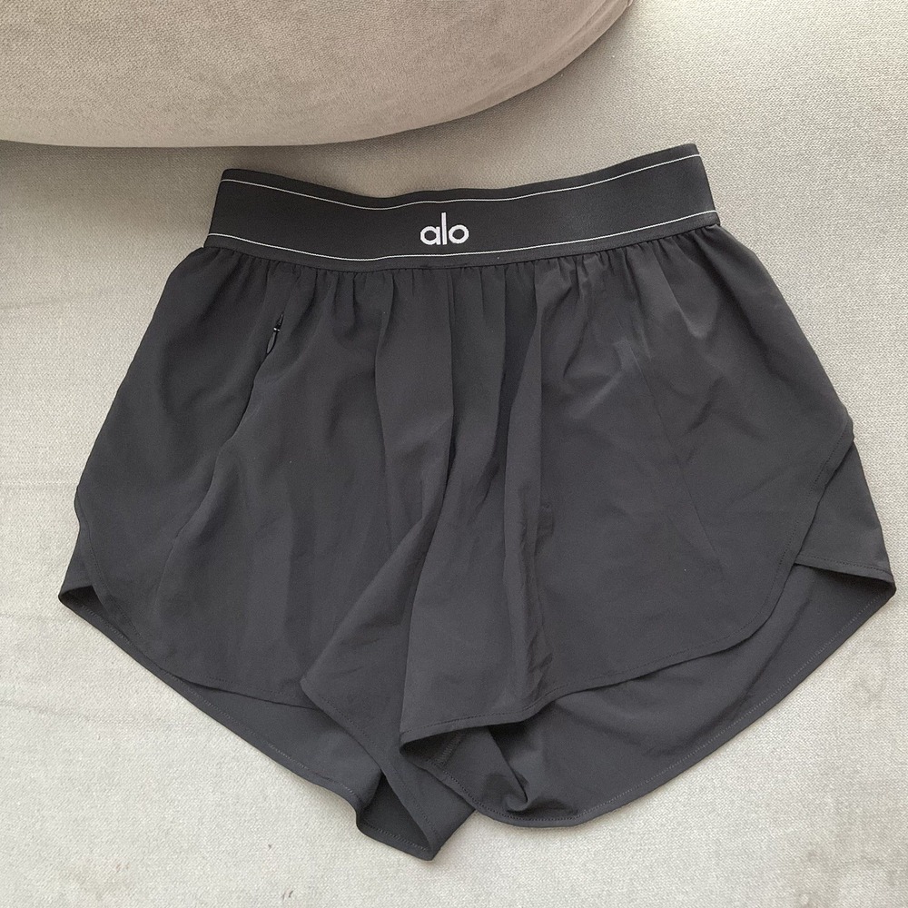 Alo Yoga Match Point Short Black S - Picture 10 of 13